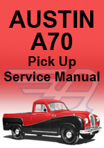 Austin A70 Pick-Up Workshop Manual